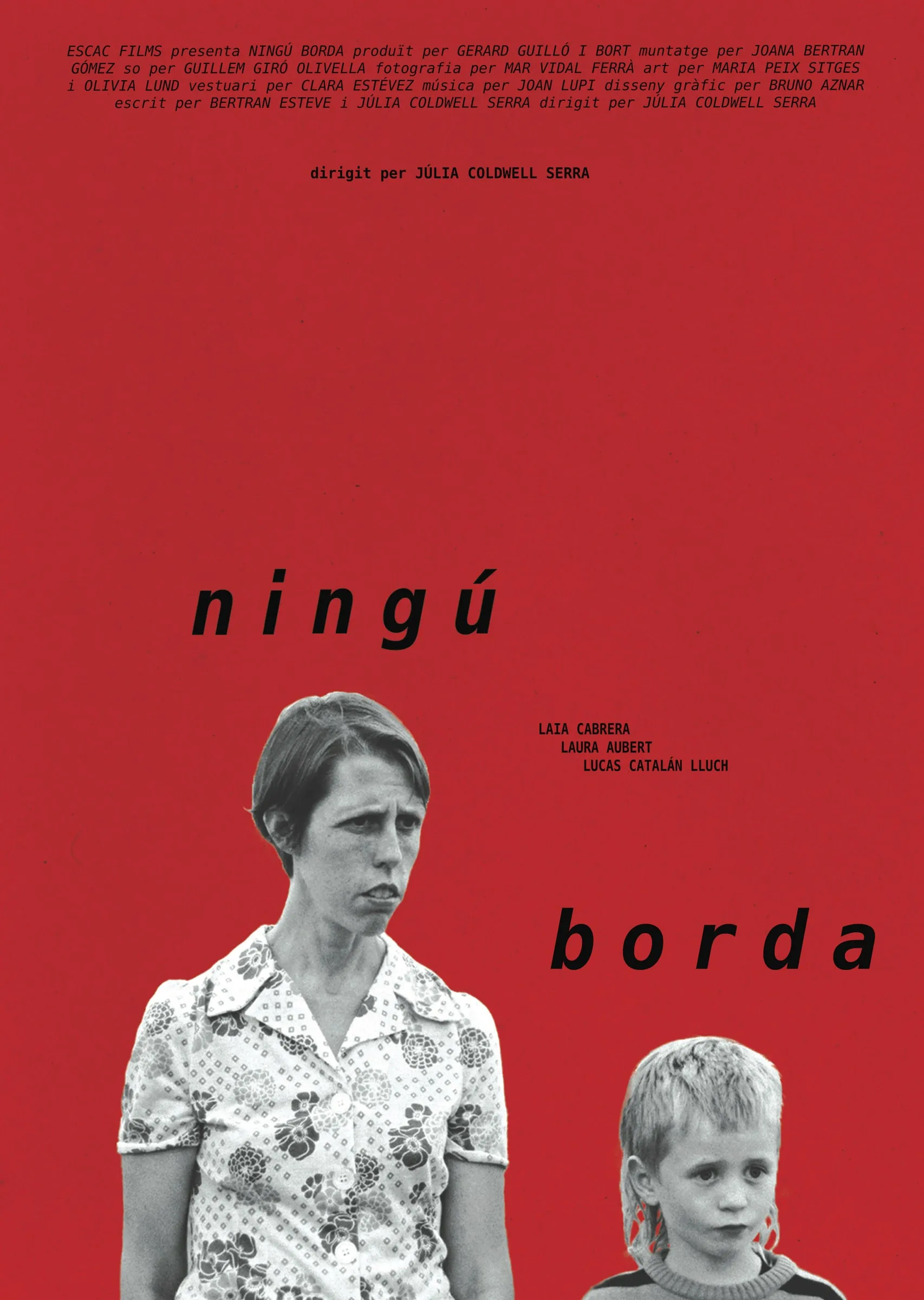 Pòster del curtmetratge Ningú Borda